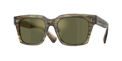 Soft Olive Bark Frame | G-15 Goldtone Lens