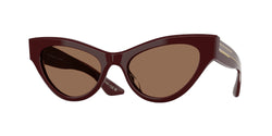 Burgundy Frame | Brown Lens