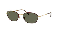 Havana On Gold Frame | G-15 Green Lens