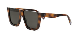 Acetate Shiny Havana Frame | Smoke Lens