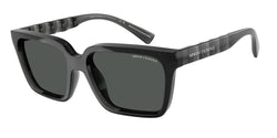 Shiny Transparent Grey Frame | Dark Grey Lens