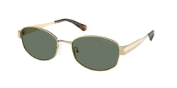 Light Gold Frame | Green Solid Lens