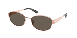 Rose Gold Frame | Chocolate Solid Lens