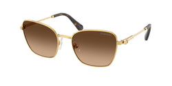 Yellow Gold Frame | Green Gradient Brown Lens