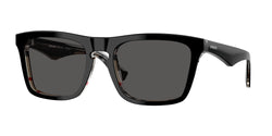 Top Black On Vintage Check Frame | Dark Grey Lens