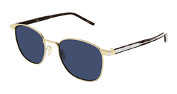 Gold/CRYSTAL 005 Frame | BLUE Lens