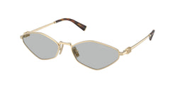 Pale Gold Frame | Light Grey Lens