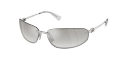 Silver Frame | Clear Silver Gradient Lens