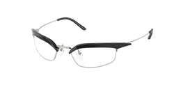 Black / Silver Frame | Clear Blue Light Filter Lens