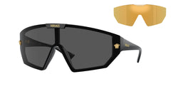 Black Frame | Dark Grey/Mirror Gold Lens