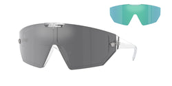 Crystal Frame | Grey Mirror Black/Mirror Blue Violet Lens