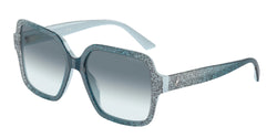 Blue Gradient Glitter Frame | Blue Gradient Lens