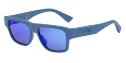 Matte Petrol Blue Frame | Blue Hawaii Lens