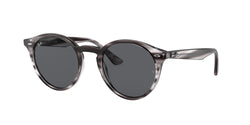 643087 Striped Grey Havana Frame | Dark Grey Lens