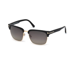 01D Shiny Black / Shiny Black Frame | smoke polarized smoke polarized Lens