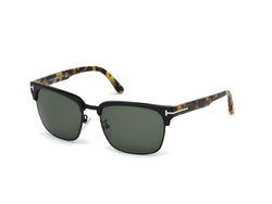 02B Matte Black / Coloured Havana Frame | gradient smoke gradient smoke Lens