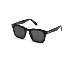 01A Shiny Black / Shiny Black Frame | smoke smoke Lens