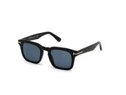 01V Shiny Black / Shiny Black Frame | blue polarized blue polarized Lens