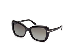 01B Shiny Black / Shiny Black Frame | gradient smoke gradient smoke Lens