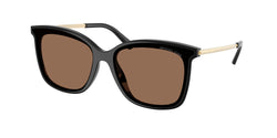 333273 Black Frame | Brown Solid Lens