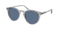 541380 Transparent Grey Frame | Dark Blue Lens