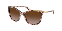 146313 Pink Tortoise Frame | Brown Gradient Lens