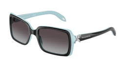 80553C Top Black ON Azure Frame | Grey Gradient Lens