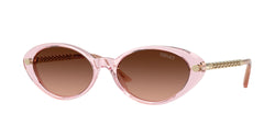 Pink Transparent Frame | Pink Gradient Grey Lens