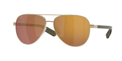 400230 Brushed Gold Frame | Gold Mirror Lens