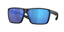 Matte Black Frame | Blue Mirror Lens