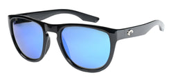 908201 Black Frame | Blue Mirror Lens