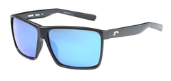 901835 Matte Black Frame | Blue Mirror Lens