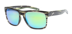 901311 Matte Reef Frame | Green Mirror Lens