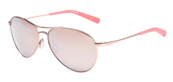 600308 Satin Rose Gold Frame | Copper Silver Mirror Lens