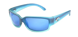 902510 Matte Caribbean Fade Frame | Blue Mirror Lens