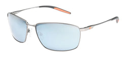 600907 Matte Silver Frame | Gray Silver Mirror Lens