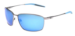 600908 Matte Dark Gunmetal Frame | Blue Mirror Lens
