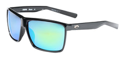 901812 Shiny Black Frame | Green Mirror Lens
