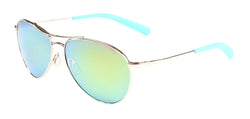 600305 Shiny Gold Frame | Green Mirror Lens