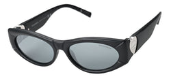 Black Rubberized Frame | Grey Mirror Black Lens