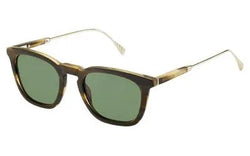 Horn Gold 0QET/DJ Frame | green lens DJ Lens