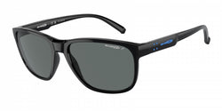 4181 Shiny Black  Polarized Dark Grey