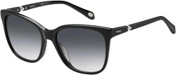 Shiny Black 029A Frame | Gray Gradient ZR Lens