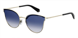 Gold Blue 0LKS Frame | Blue Gradient Polarized Z7 Lens