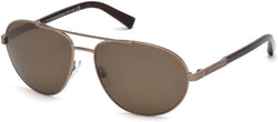 34M  - Shiny Light Bronze / Roviex Polarized