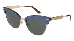 Blue/GOLD 003 Frame | GREY Lens