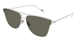 Silver 002 Frame | Grey None Lens